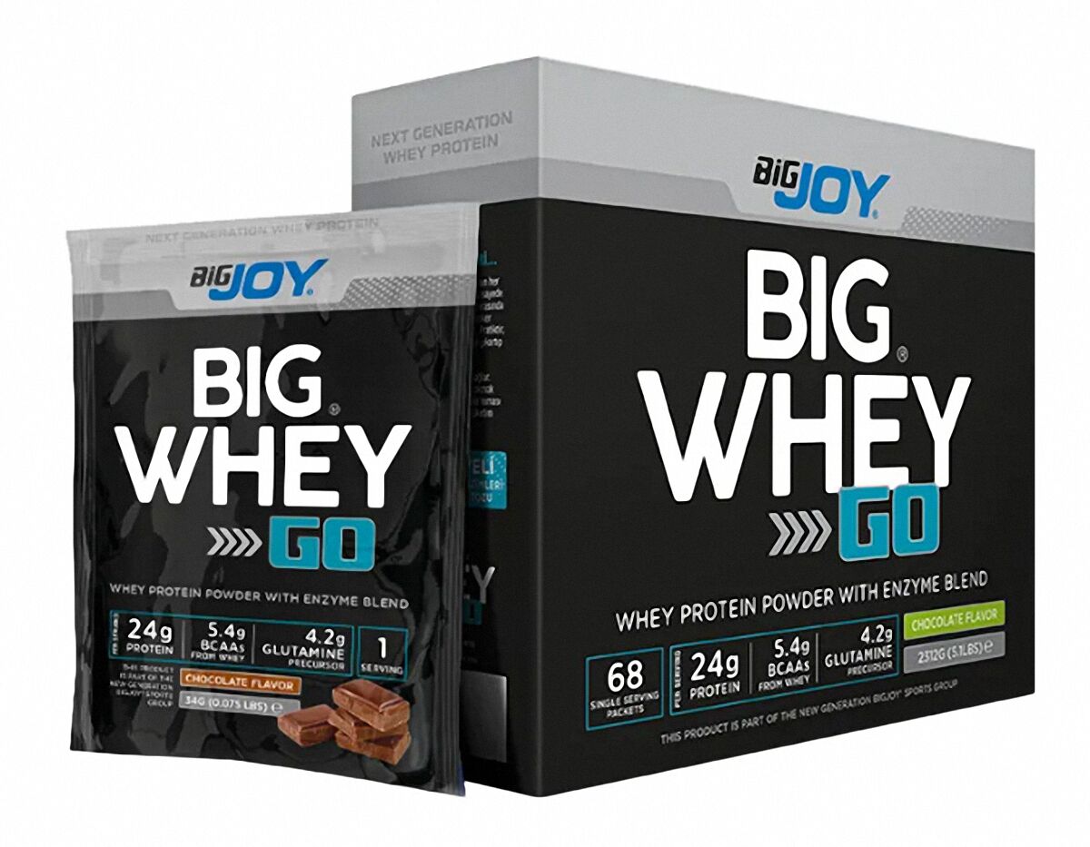 Bigjoy BIGWHEYGO Whey Protein 68 Servis