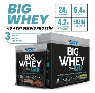 Bigjoy BIGWHEYGO Whey Protein 68 Servis
