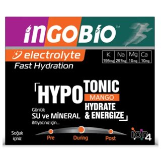 Elektrolit Sporcu İçeceği Doğal MANGO AROMALI (20 x 15gr.)