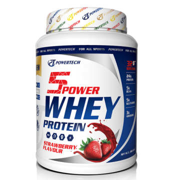 PT Sprorts&Nutrition 5Power Whey Protein 960 Gr Protein Tozu 32 Servis Cookies (Kurabiyeli)