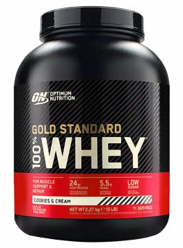 OPTIMUM Gold Standart Whey 2273 gr Double Rich Chocolate
