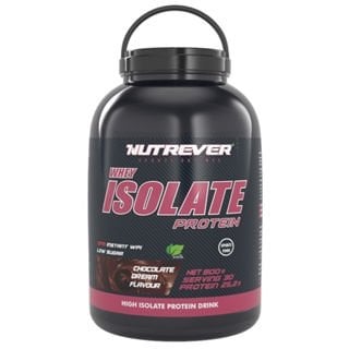 Nutrever Whey Isolate Protein 900 Gr ÇİKOLATA Aromalı
