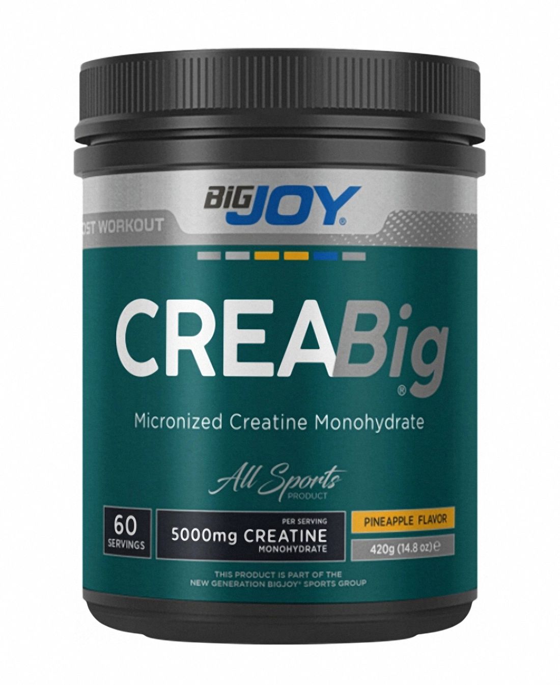 Big Joy Crea Big Micronized Creatine Powder 420 Gr ANANAS AROMALI