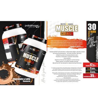 Muscle Gainer 1680 Gr Çikolata & Latte
