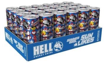 Hell Energy Drink MÜRVER ÇİÇEĞİ AROMALI 24 lü paket