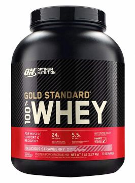 OPTIMUM Gold Standart Whey 2273 gr Çilek