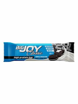 Bigjoy Classic High Protein Bar Cookies & Cream 16 x 45g