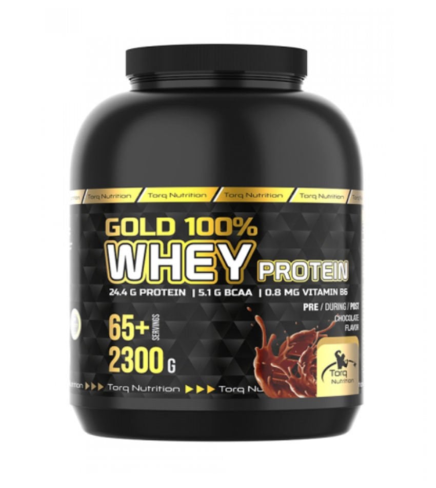 GOLD %100 WHEY PROTEİN TOZU 2300 Gr - 65+ Servis ÇİKOLATA AROMALI