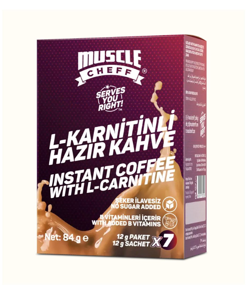L-Karnitinli Hazır Kahve (12 g x 7 adet)