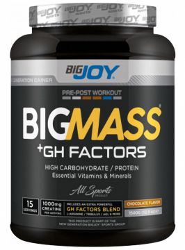 Big Joy Big Mass +GH Factors 1500 Gr Çikolata
