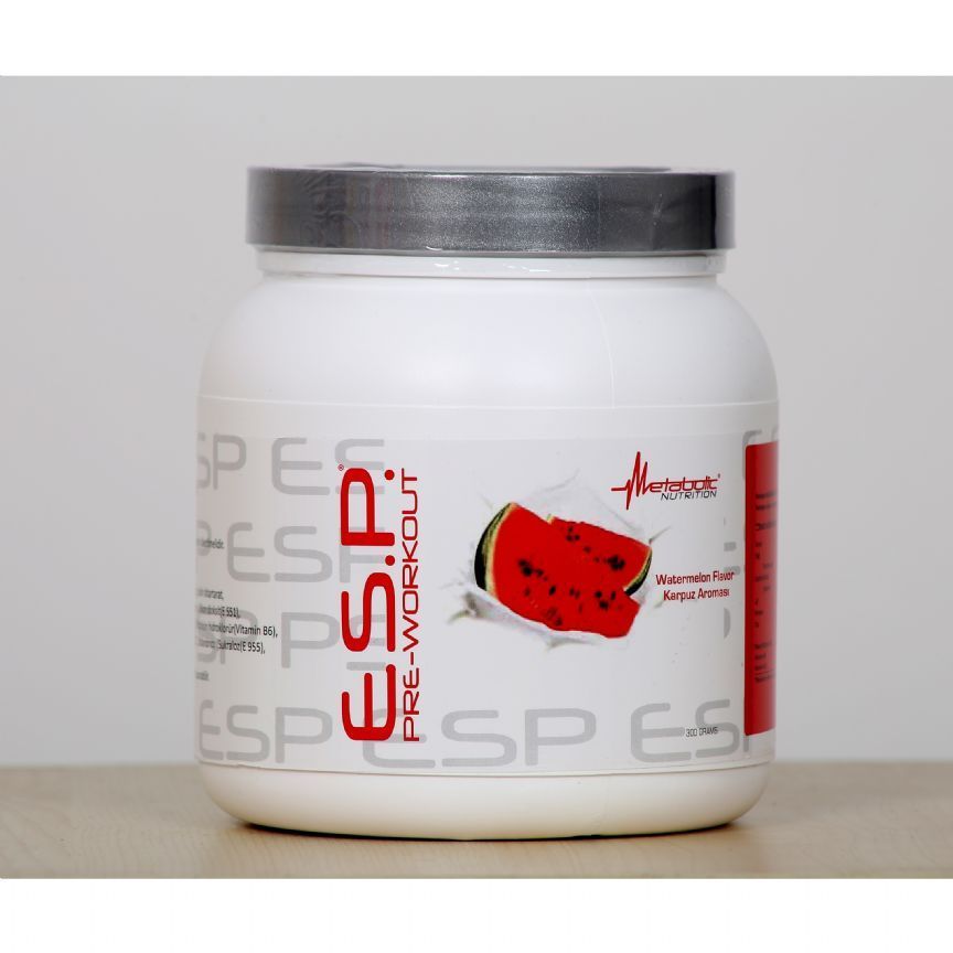 Metabolic Nutrition E.S.P. Pre-Workout 300g Karpuz Aromalı