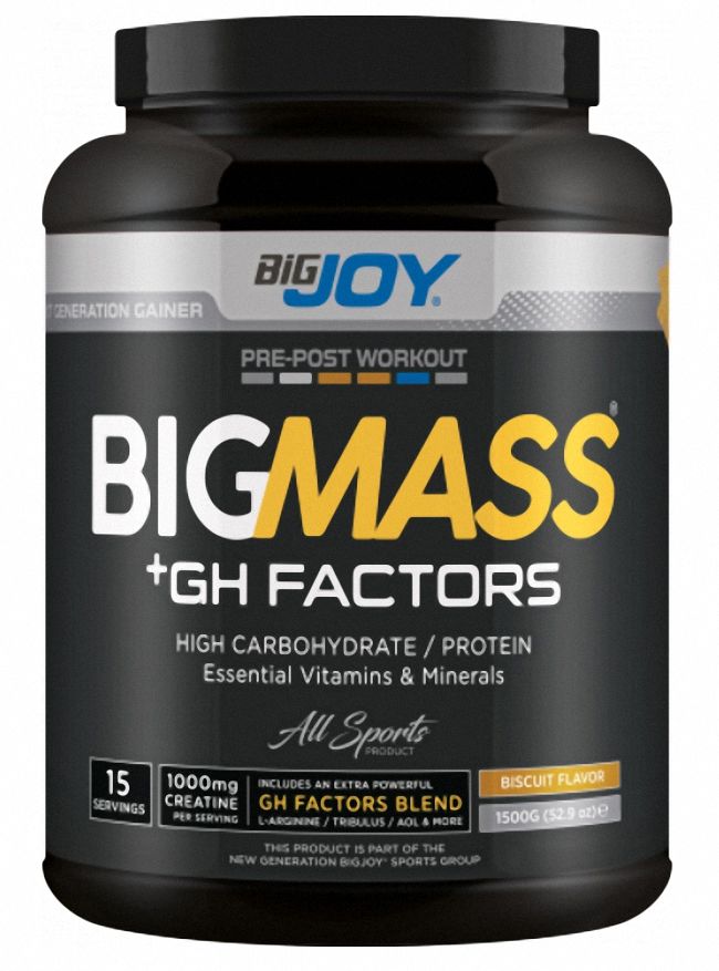 Big Joy Big Mass +GH Factors 1500 Gr Bisküvi