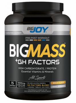 Big Joy Big Mass +GH Factors 1500 Gr Bisküvi