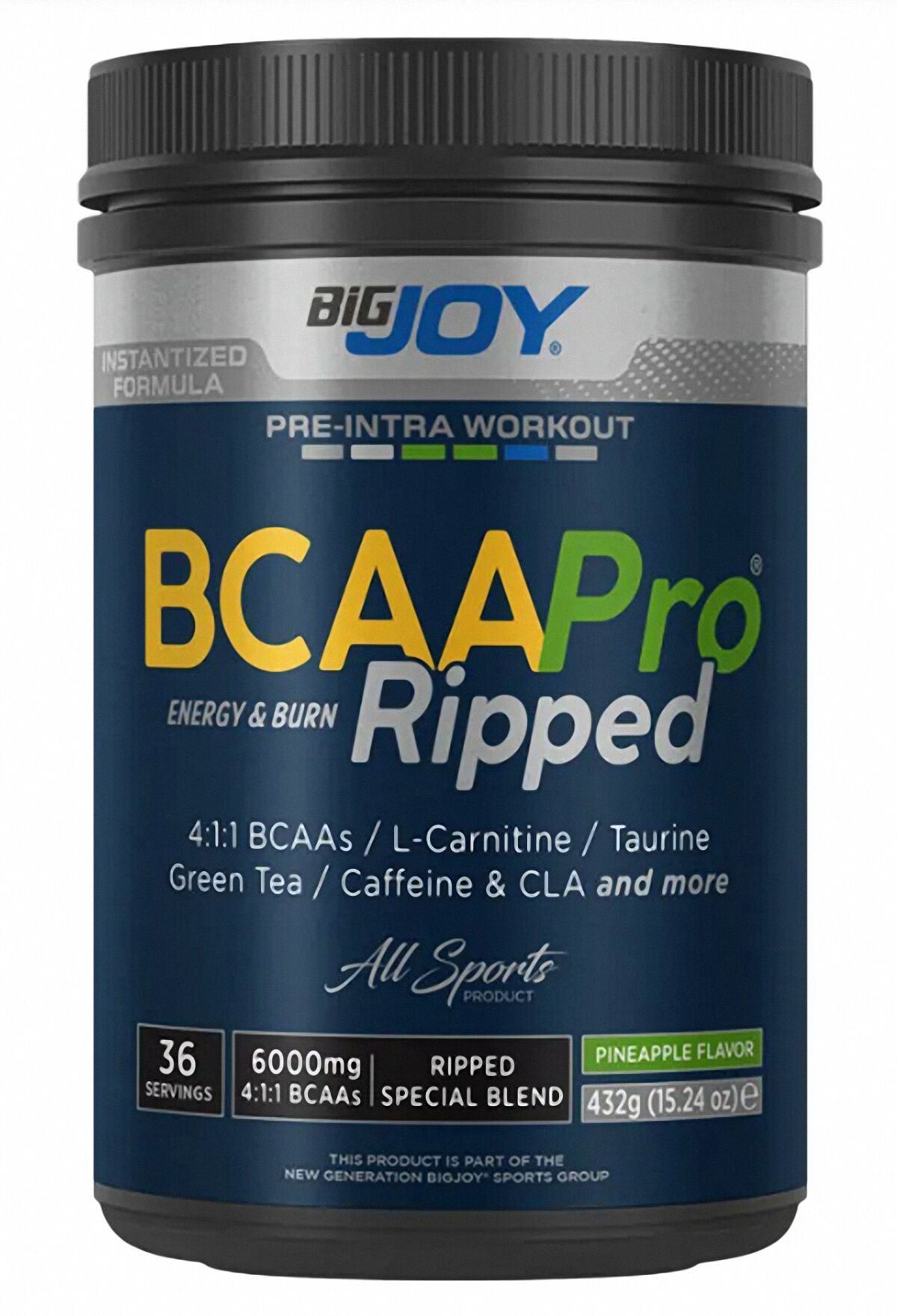 Big Joy Bcaa Pro 4:1:1 Ripped 432 Gr Ananas