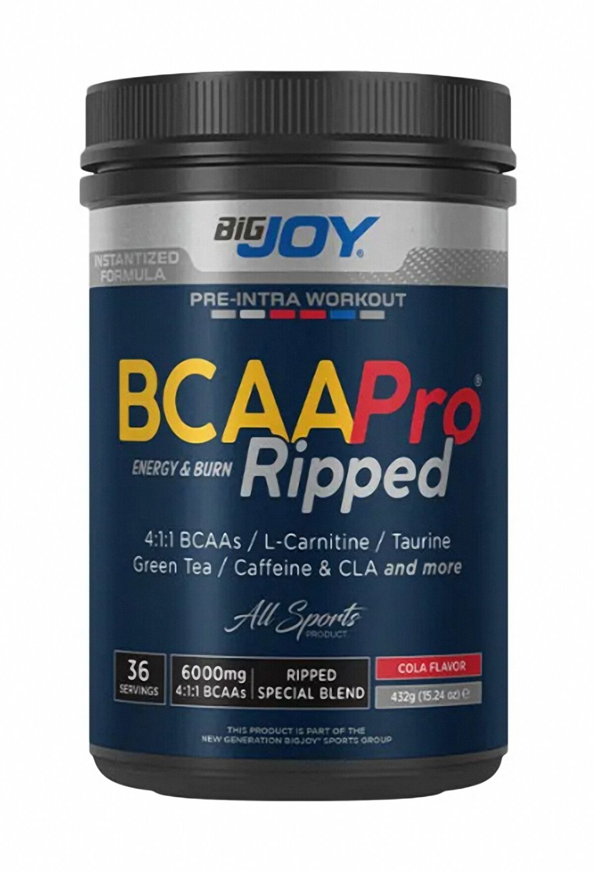 Big Joy Bcaa Pro 4:1:1 Ripped 432 Gr Kola