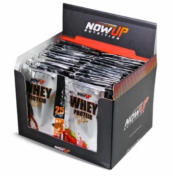 %100 Whey Protein Tozu Çilek ve Çikolata Aromalı - 36 gr. x 30 Adet Saşe 1080gr