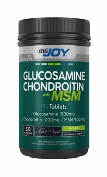 Big Joy Glucosamine Chondroitin MSM 90 Tablet