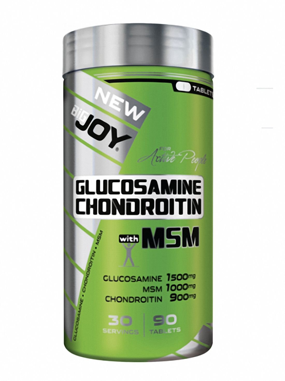 Big Joy Glucosamine Chondroitin MSM 90 Tablet