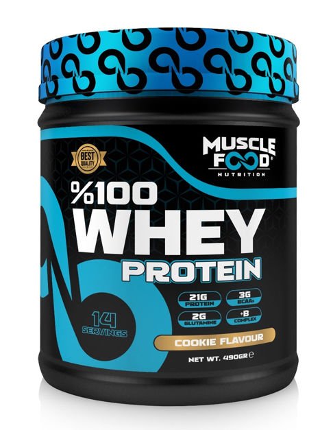 Muscle Food Nutrition Whey Protein 490 Gr Kurabiye