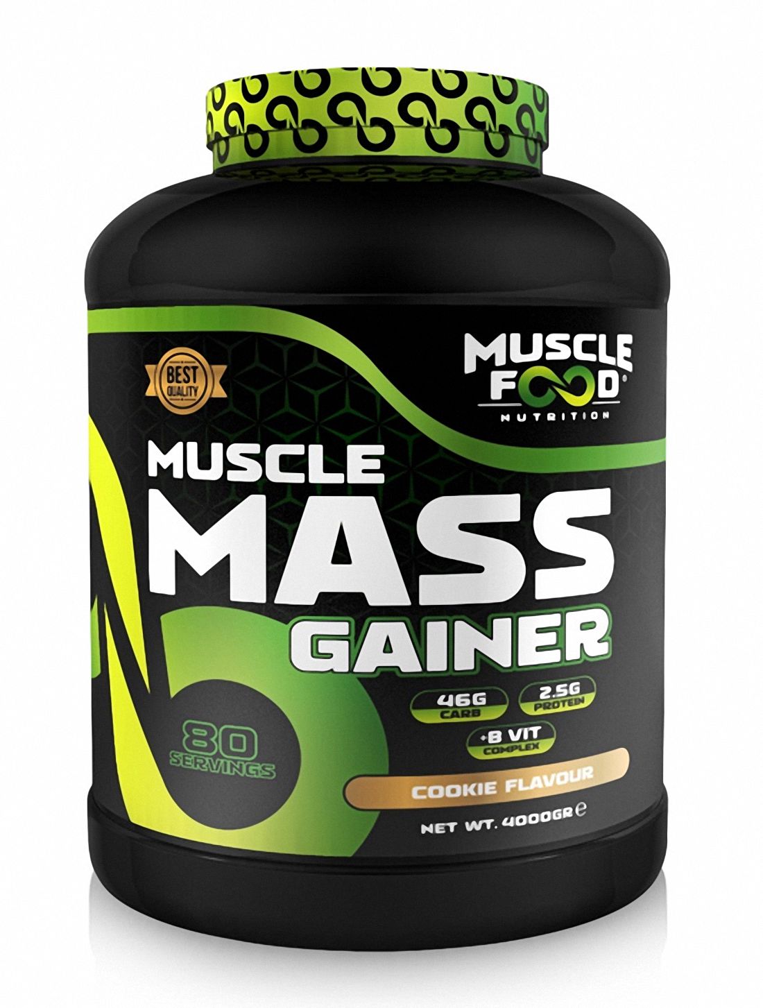 Muscle Food Nutrition Mass Gainer 4000 Gr Kurabiye