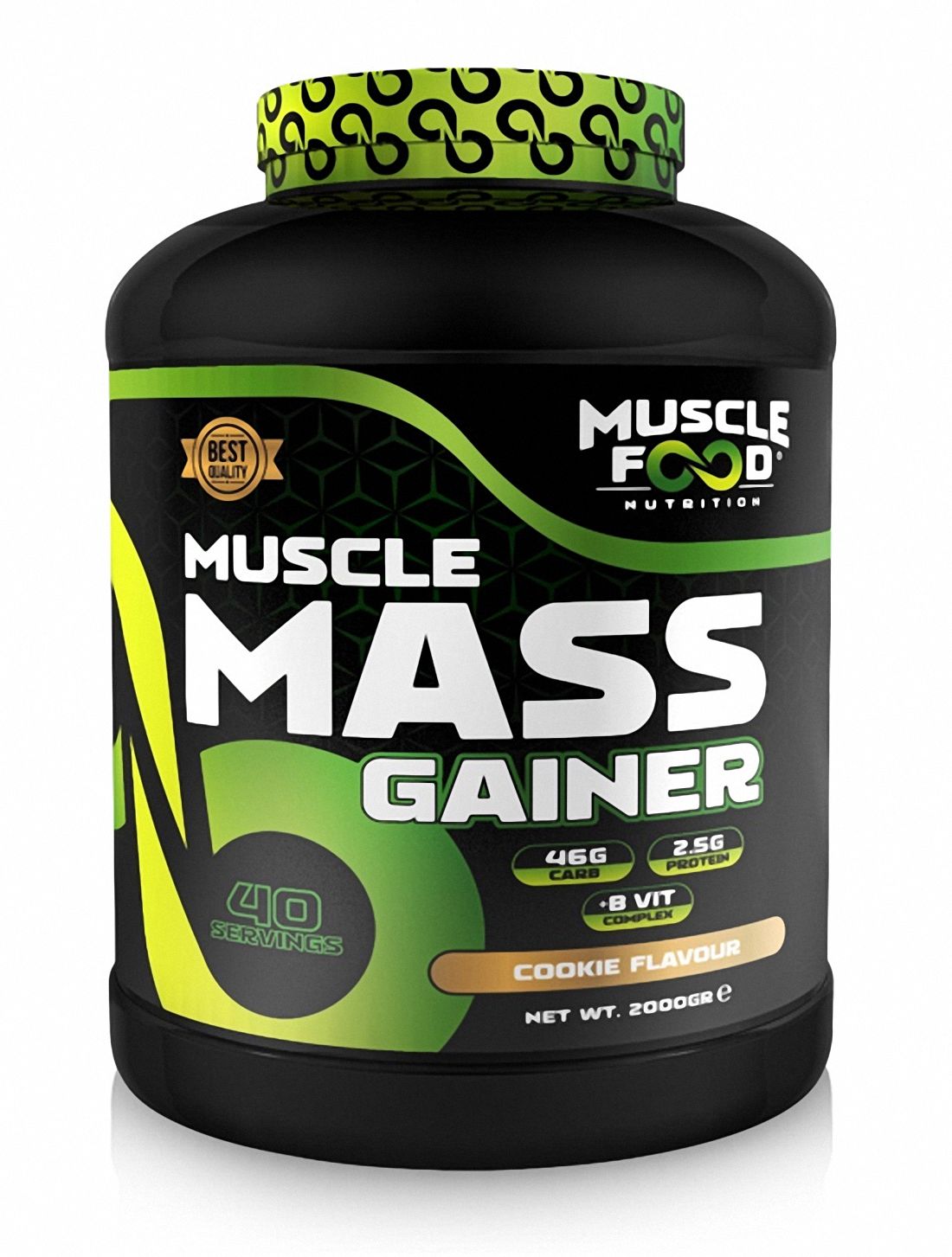Muscle Food Nutrition Mass Gainer 2000 Gr Kurabiye