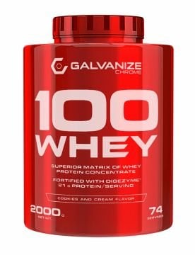 Galvanize Nutrition 100 Whey Protein 74 servis 2000 gr Cappuccino
