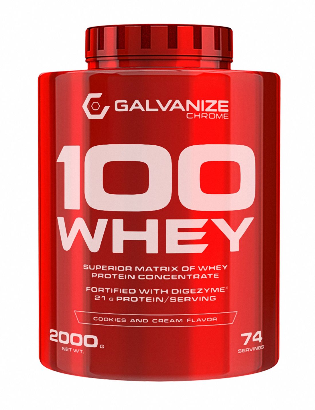 Galvanize Nutrition 100 Whey Protein 74 servis 2000 gr Kurabiye