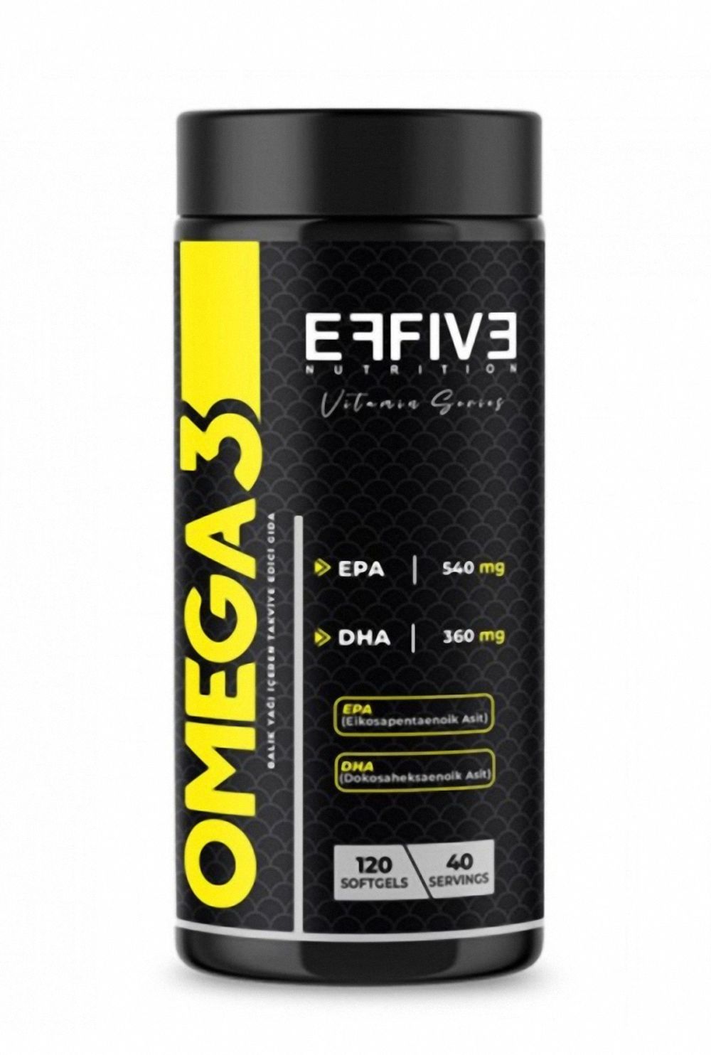 EFFİVE OMEGA-3 - 120 SOFTJEL