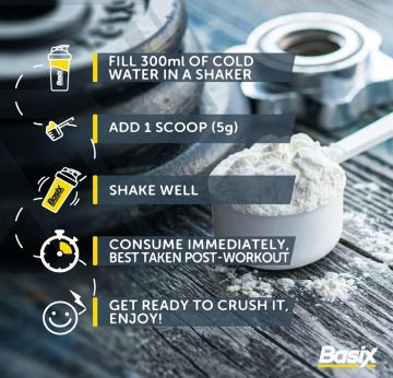 Basix Pure Creatine 300 gr 60 servis