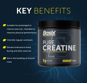 Basix Pure Creatine 300 gr 60 servis