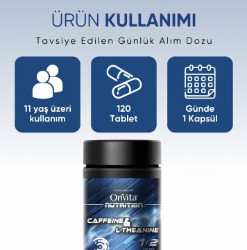 Onvita Nutrition Caffeine & L-Theanine Aminoasit