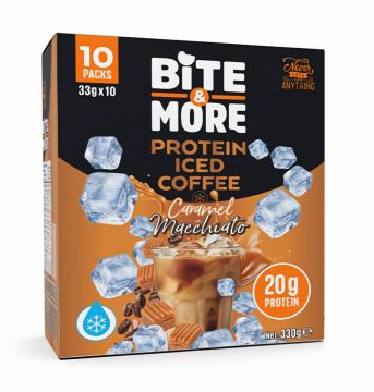 BİTE MORE (5 TAT) PROTEİN İCED COFFEE (33 GR) - 10 ADET Caramel Macchiato