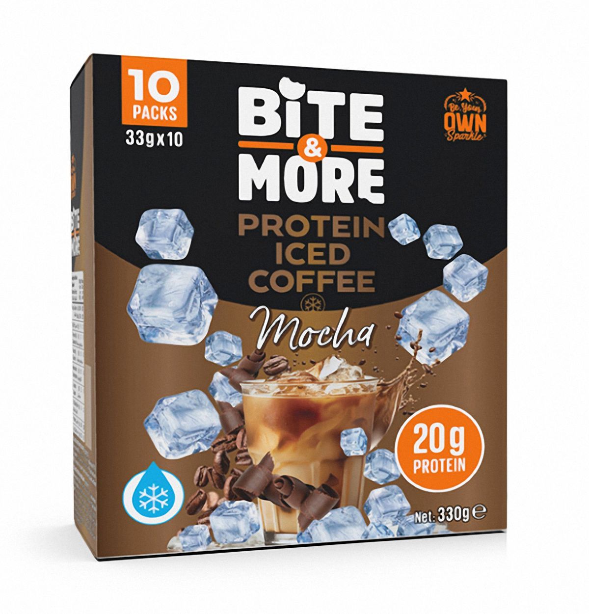 BİTE MORE (5 TAT) PROTEİN İCED COFFEE (33 GR) - 10 ADET Mocha