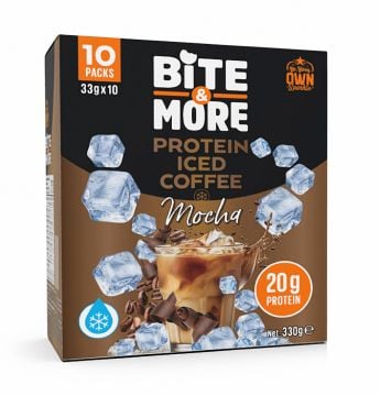 BİTE MORE (5 TAT) PROTEİN İCED COFFEE (33 GR) - 10 ADET Mocha