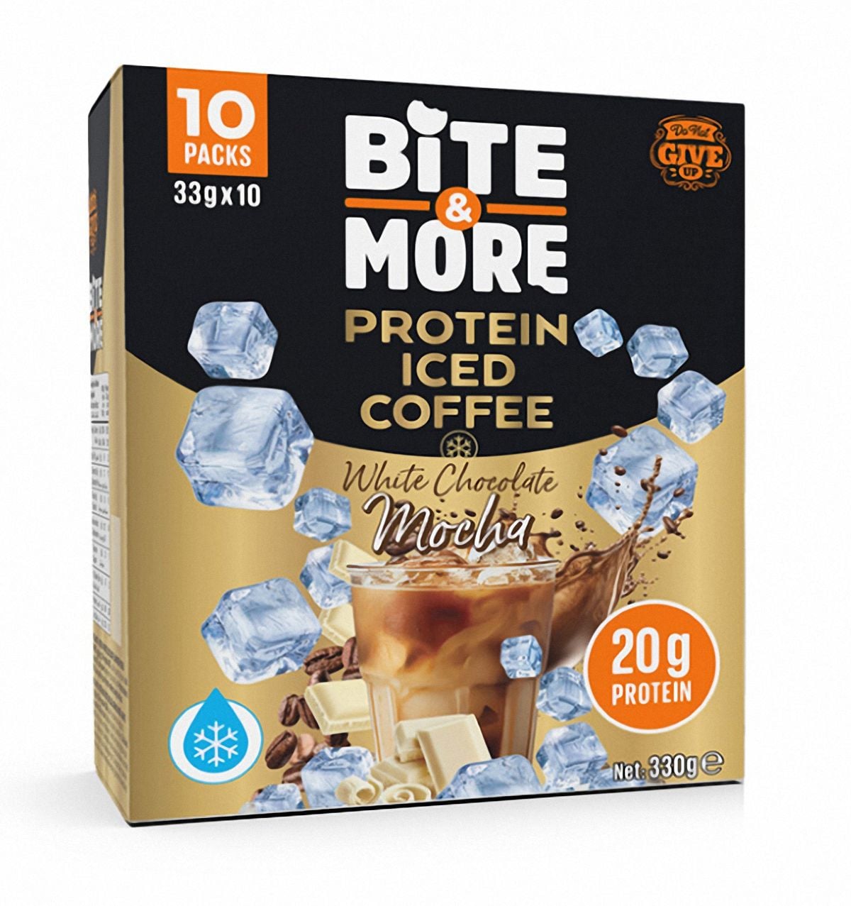 BİTE MORE (5 TAT) PROTEİN İCED COFFEE (33 GR) - 10 ADET White Chocolate Mocha