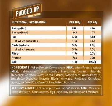 Grenade Whey Protein 2000 Gr Fudged Up Çikolata Aromalı