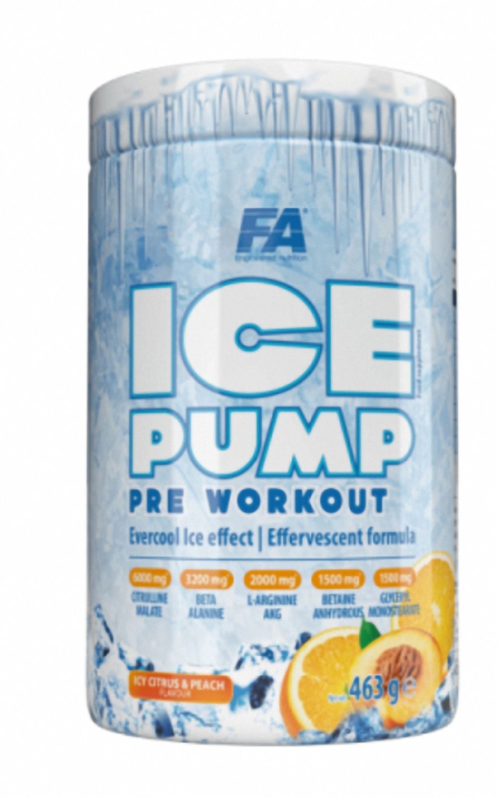 Fa Ice Pump Preworkout 463 gr Icy LİMON ŞEFTALİ Aromalı