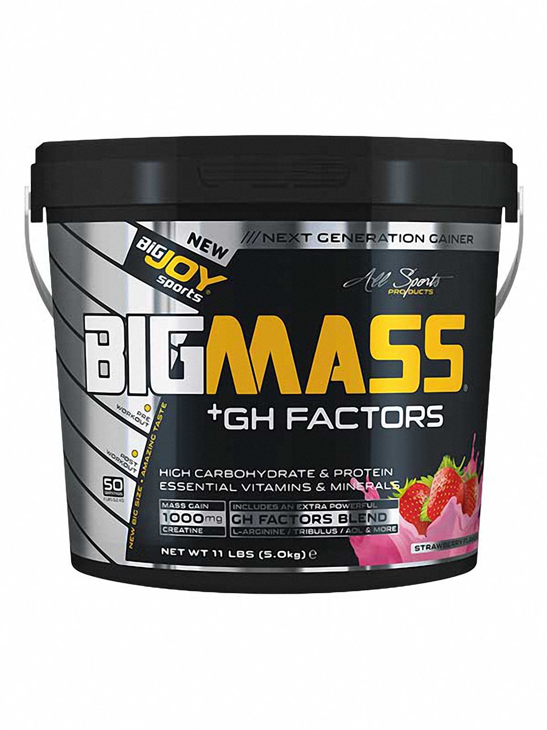 Big Joy Big Mass +GH Factors 5000 Gr Çilek