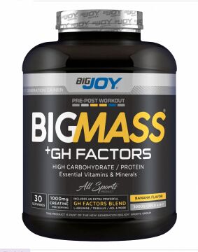Big Joy Big Mass +GH Factors 3000 Gr Çikolata