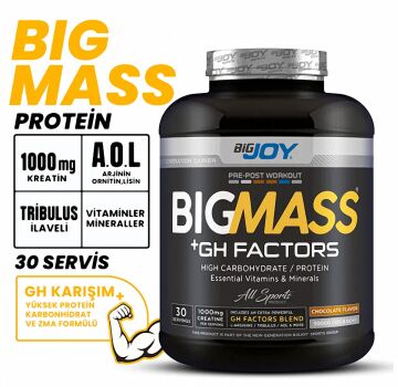 Big Joy Big Mass +GH Factors 3000 Gr Muz