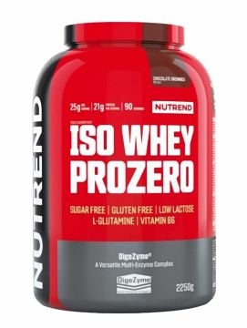 Nutrend Isolate Whey Prozero 2250 Gr ÇİKOLATA Aromalı