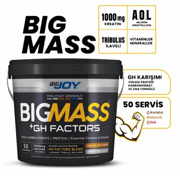 Big Joy Big Mass +GH Factors 5000 Gr Muz