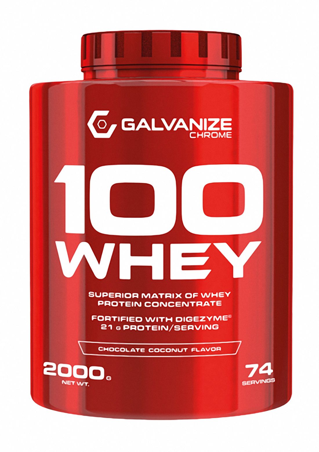 Galvanize Nutrition 100 Whey Protein 74 servis 2000 gr Çikolata Kokonat