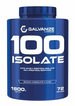 Galvanize Nutrition 100 Isolate Protein 72 servis Belçika Çikolatası