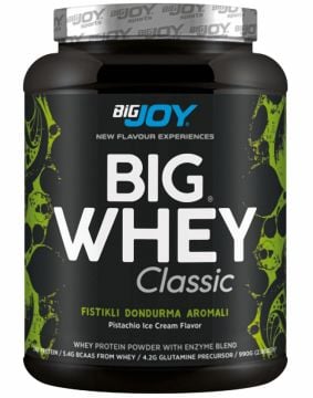 Bigjoy BIGWHEY Whey Protein Classic ANTEP FISTIKLI DONDURMA 915g 30 Servis