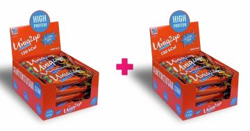 Uniq2go ChocoLight Portakallı Protein Bar 40g x 32 Adet (2 Kutu)