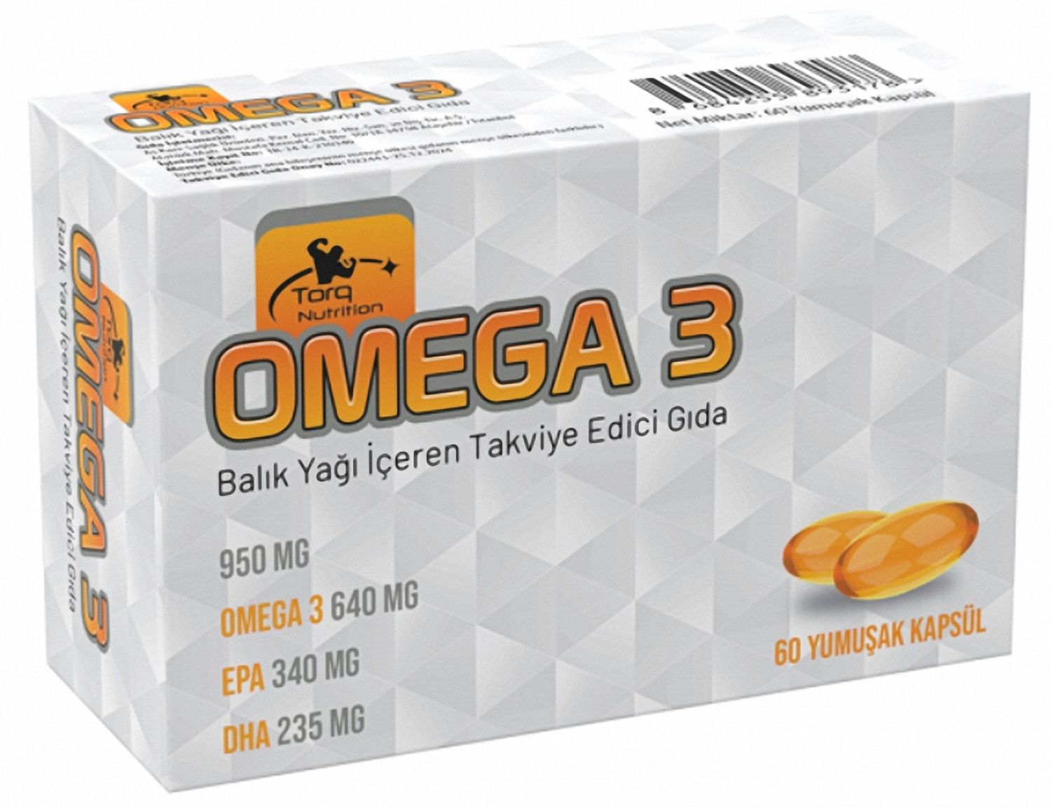 Omega - 3 60 Yumuşak Kapsül