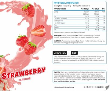 Applied Nutrition Whey Protein Isolate 1800 Gr ÇİLEK AROMALI