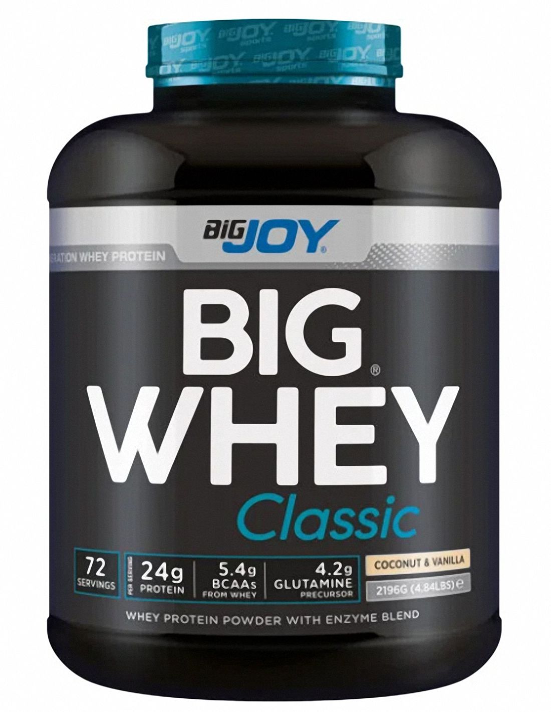 BIGWHEY Whey Protein Classic Hindistan Cevizi & Vanilya 2196g 72 Servis