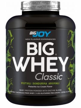 Bigjoy Sports BIGWHEY Whey Protein Classic Antep Fıstıklı Dondurma Aromalı 2196g 72 Servis